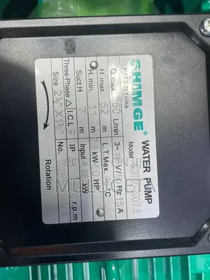 Shimge Serfase Pump 1ohp