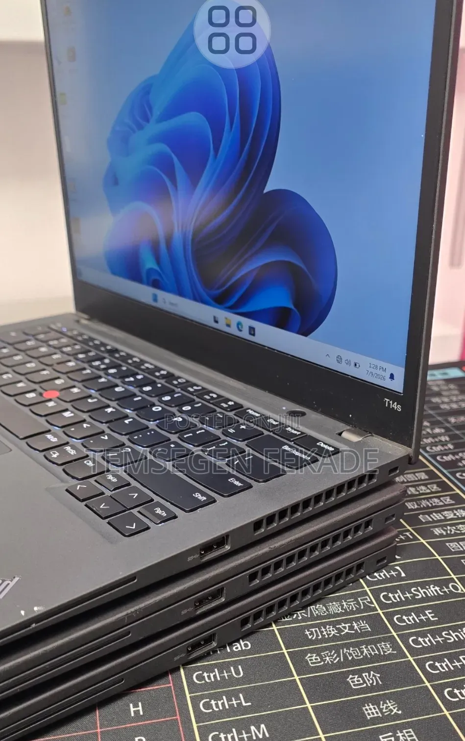 New Laptop Lenovo ThinkPad T14s Gen 1 16GB Intel Core i5 SSD 512GB