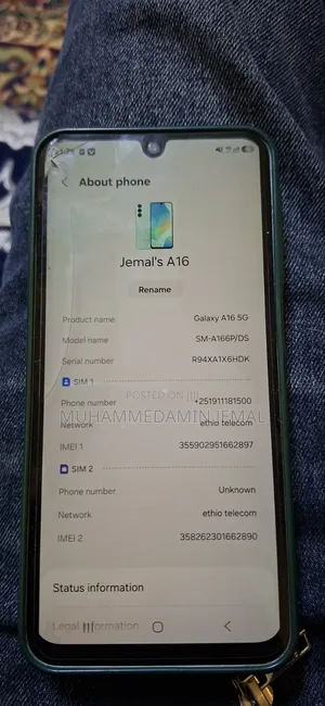 Samsung Galaxy A16 5G 256 GB Blue