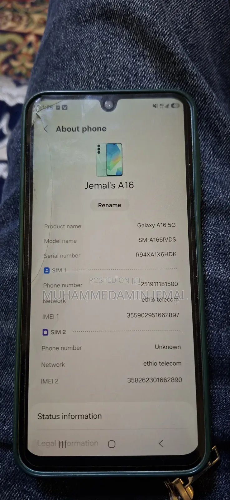 Samsung Galaxy A16 5G 256 GB Blue