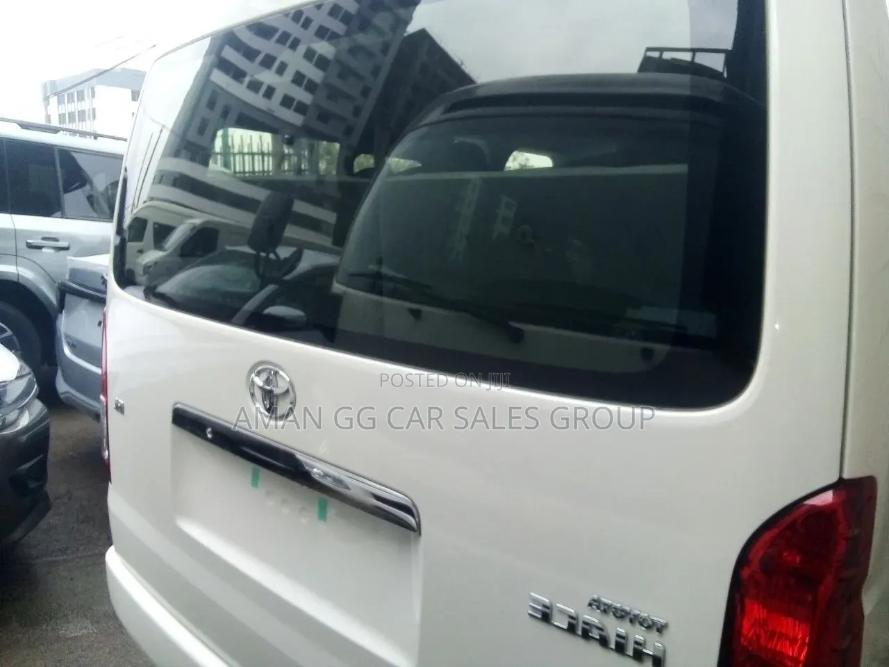 New Toyota HiAce 2025 White
