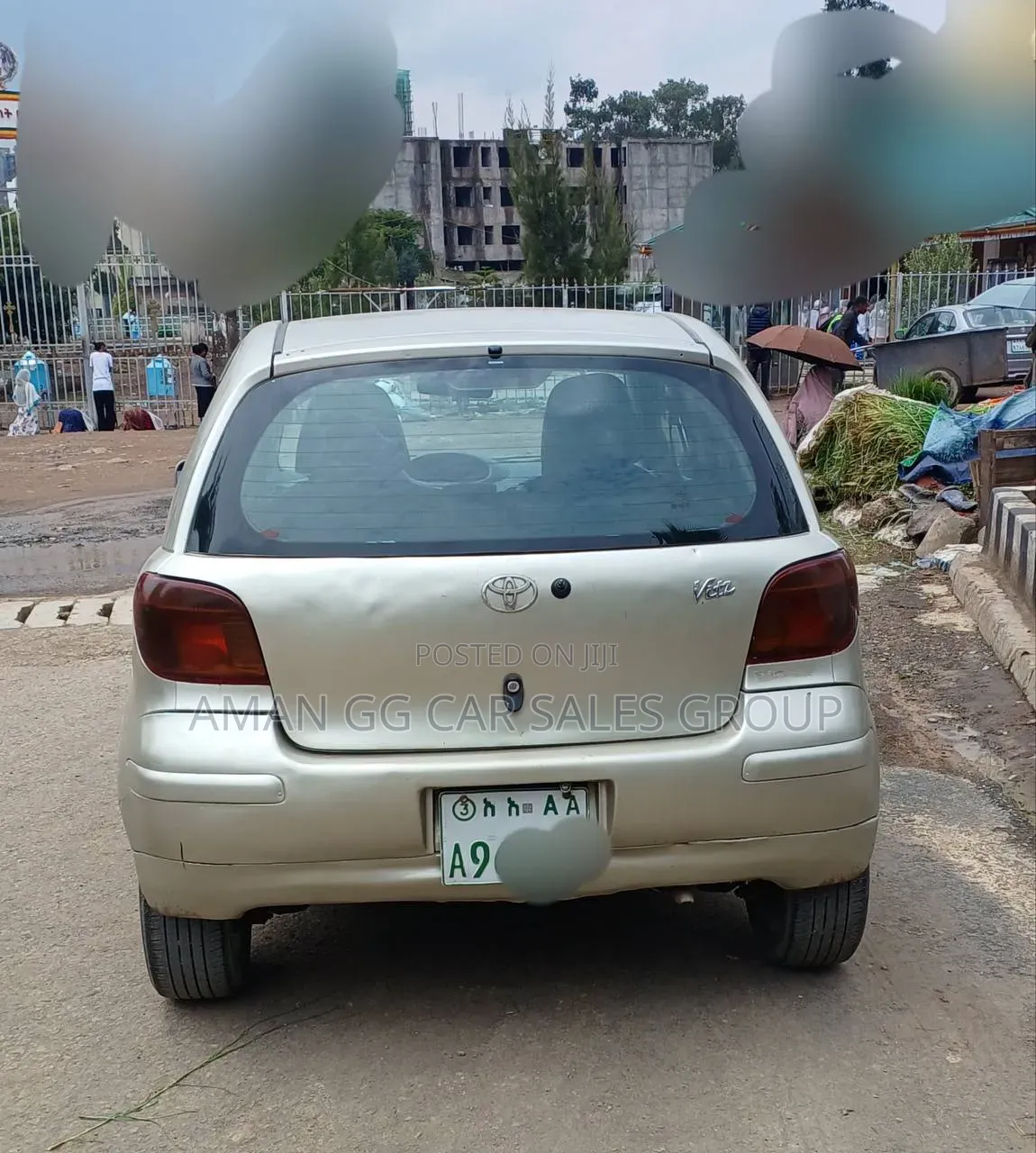 Toyota Vitz 2002 Purple