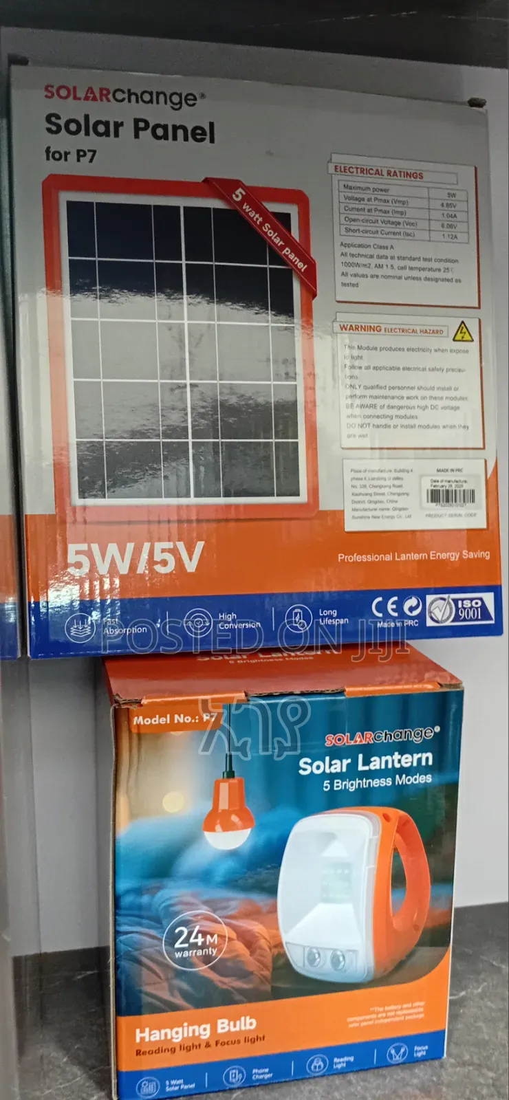 Solar System Power Bank Solar Panel 5 W
