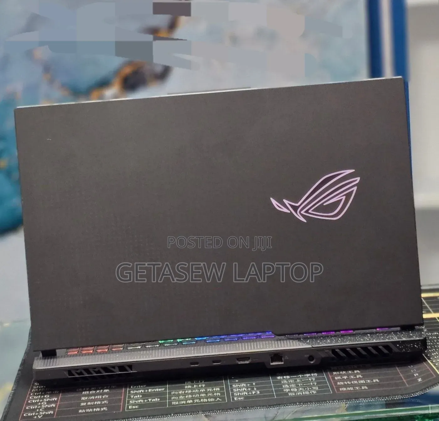New Laptop Asus ROG Strix G17 1GB AMD Ryzen 9 SSD 1T
