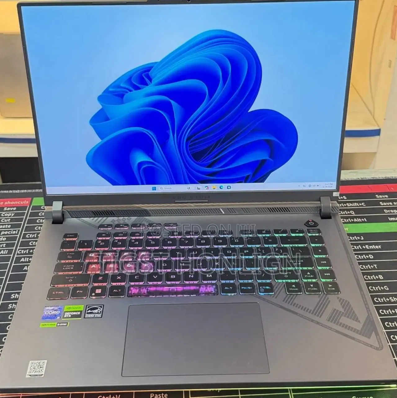 New Laptop Asus ROG Strix G15 16GB Intel Core i9 SSD 1T