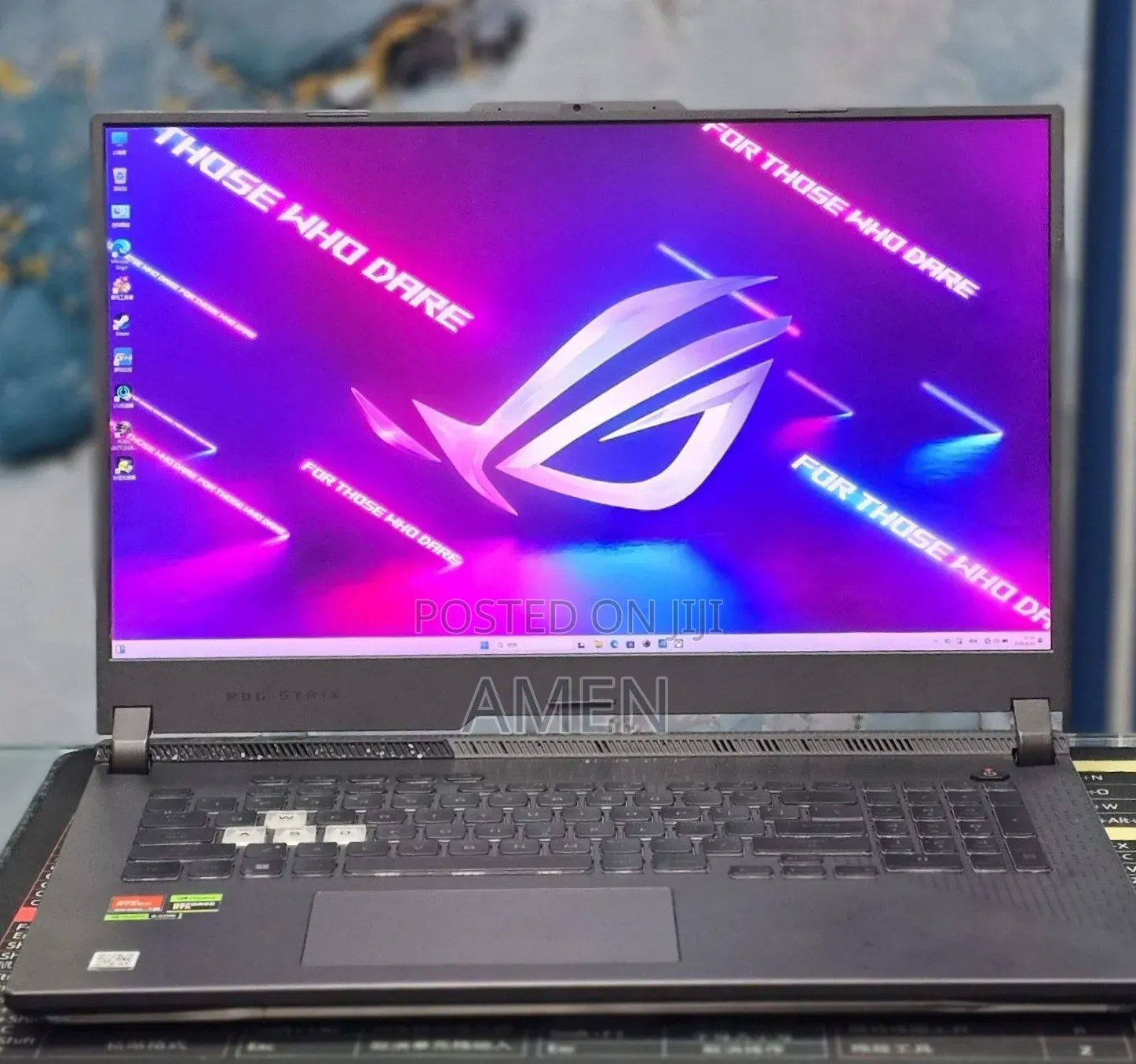 New Laptop Asus ROG Strix G17 16GB AMD Ryzen 9 SSD 1T