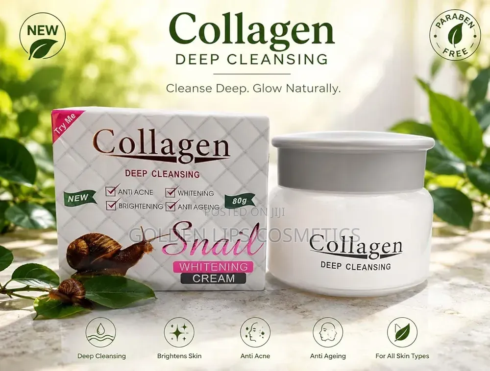 Aichun Beauty Collagen Snail Whitening Cream 80g – Face Cream
