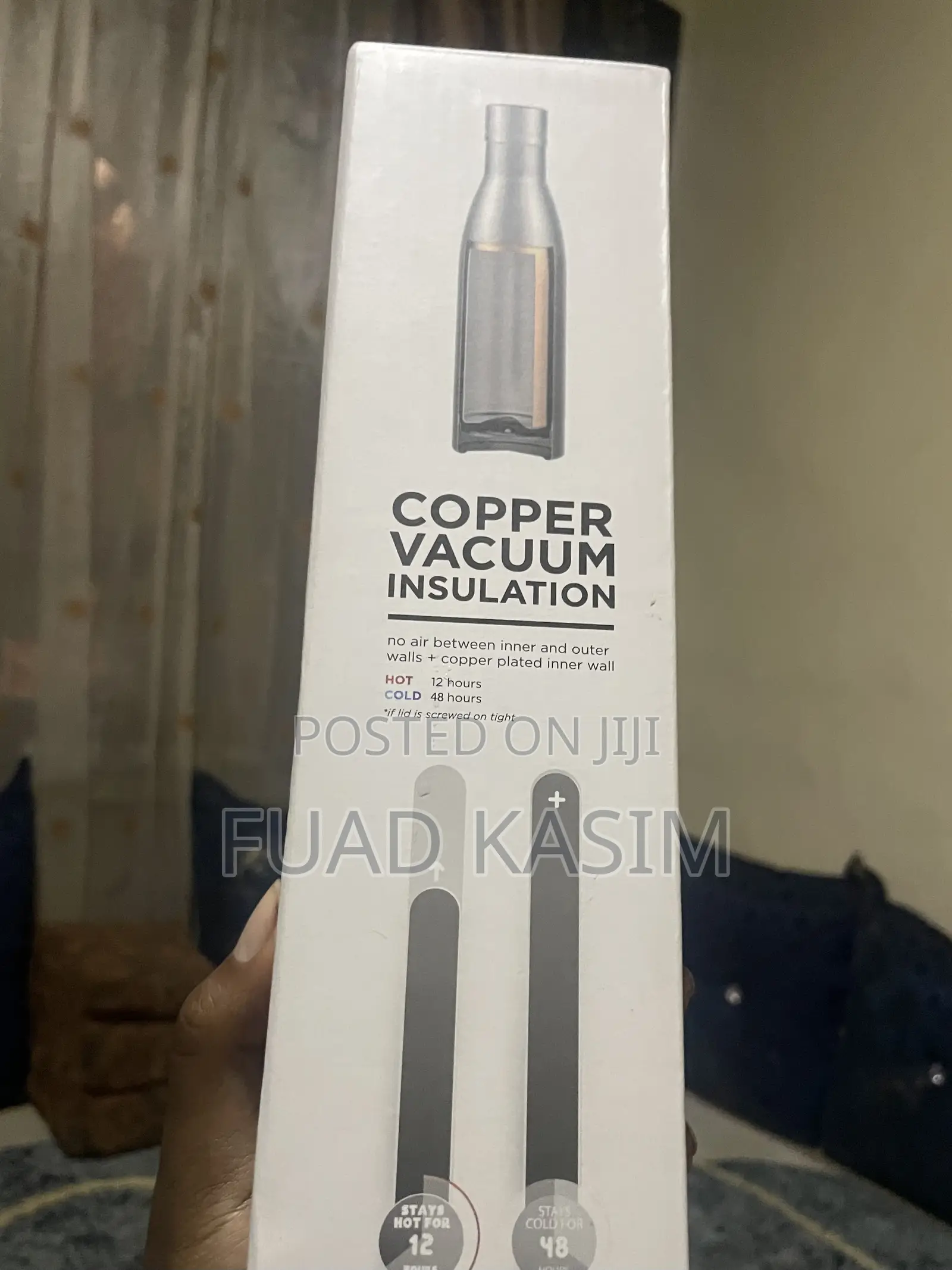 Double Stainless Bottle 48h Cold 12h Hot
