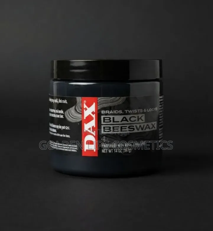 Dax Black Beeswax Hair Pomade 14oz – Braids Twists Locks Styling
