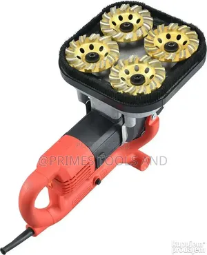 Concrete Wall Grinder | 4-Head Diamond
