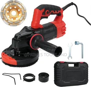 Concrete Wall Grinder | 4-Head Diamond