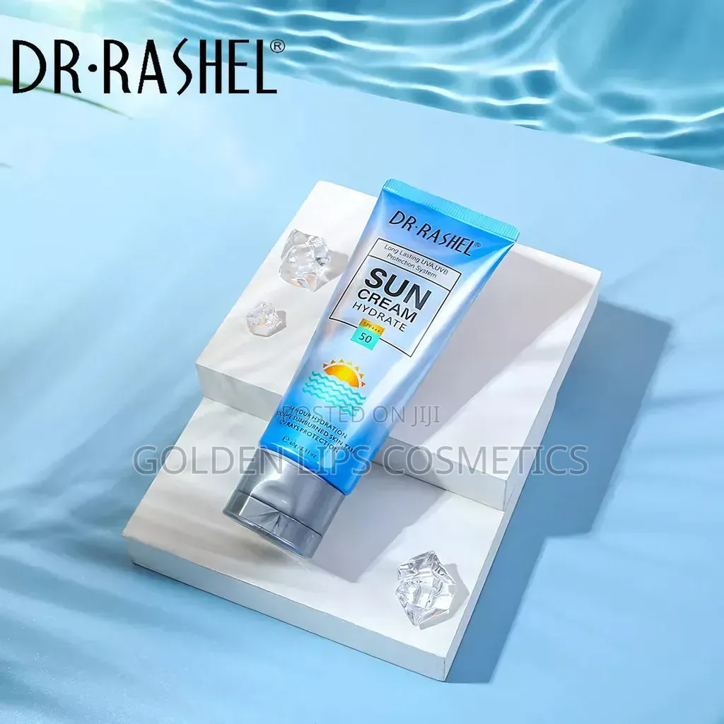Dr Rashel Sun Cream Hydrate Spf50 60g – Uva Uvb Face Sunscreen