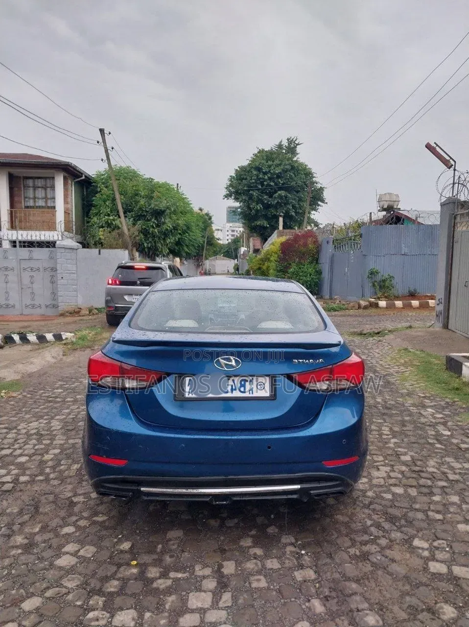 Hyundai Avante 2015 Blue