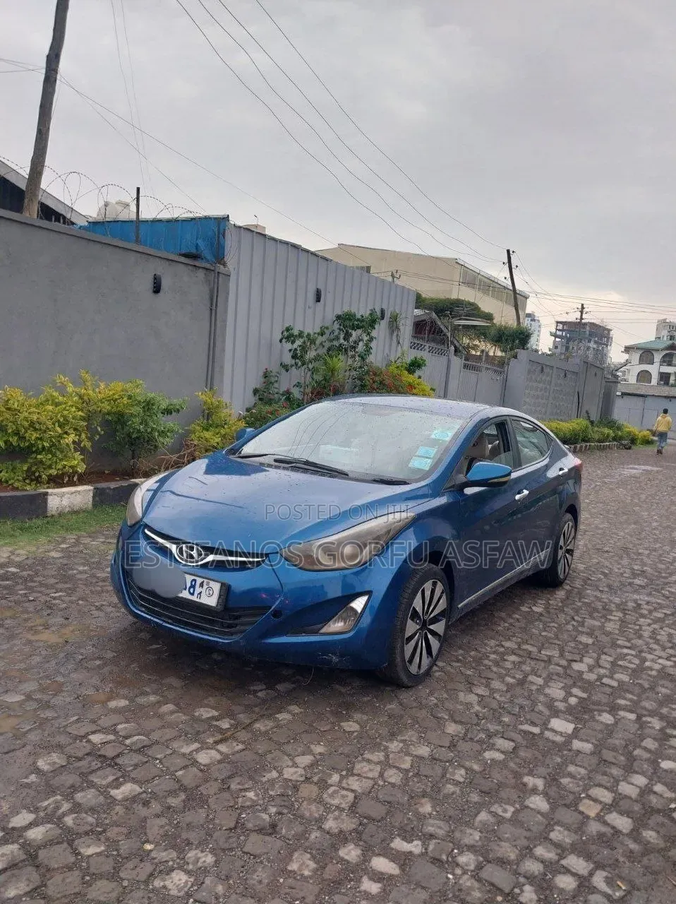 Hyundai Avante 2015 Blue