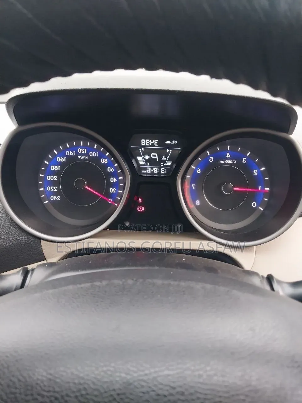 Hyundai Avante 2015 Blue