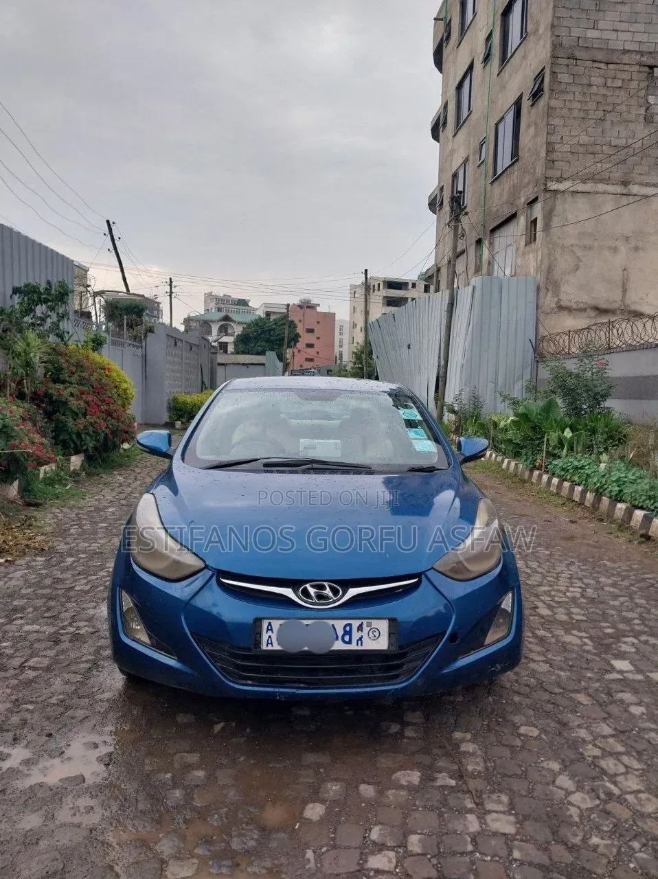 Hyundai Avante 2015 Blue