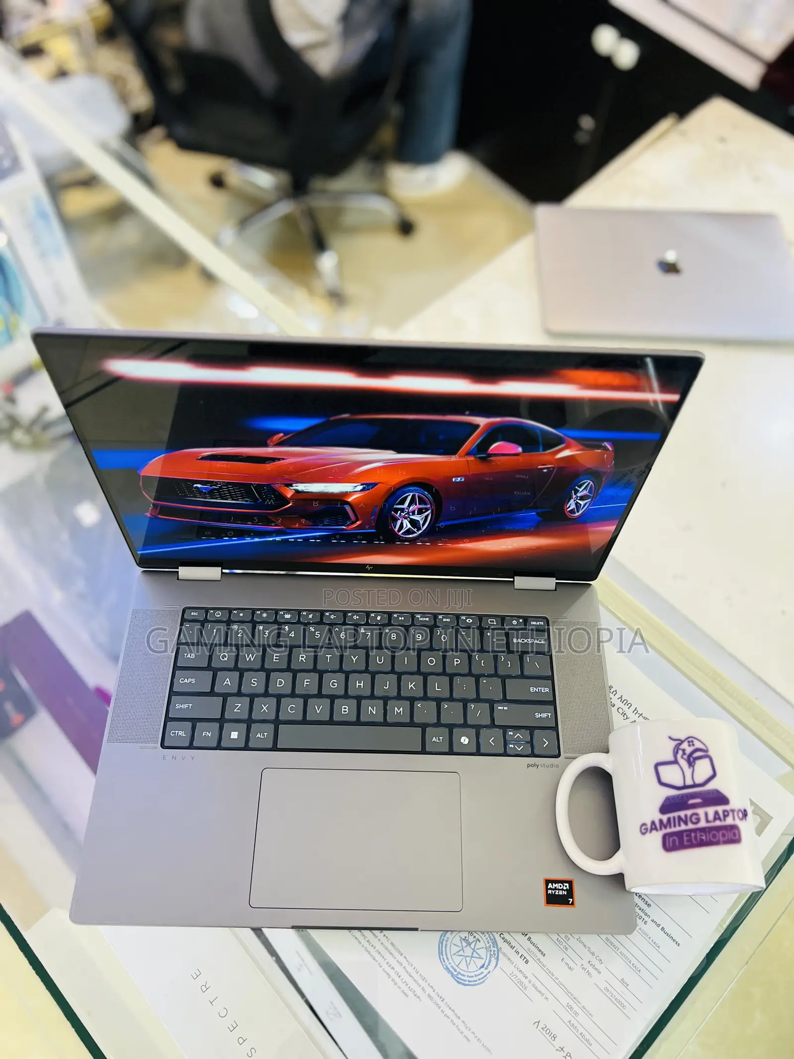 New Laptop HP Envy x360 16GB AMD Ryzen 7 SSD 512GB
