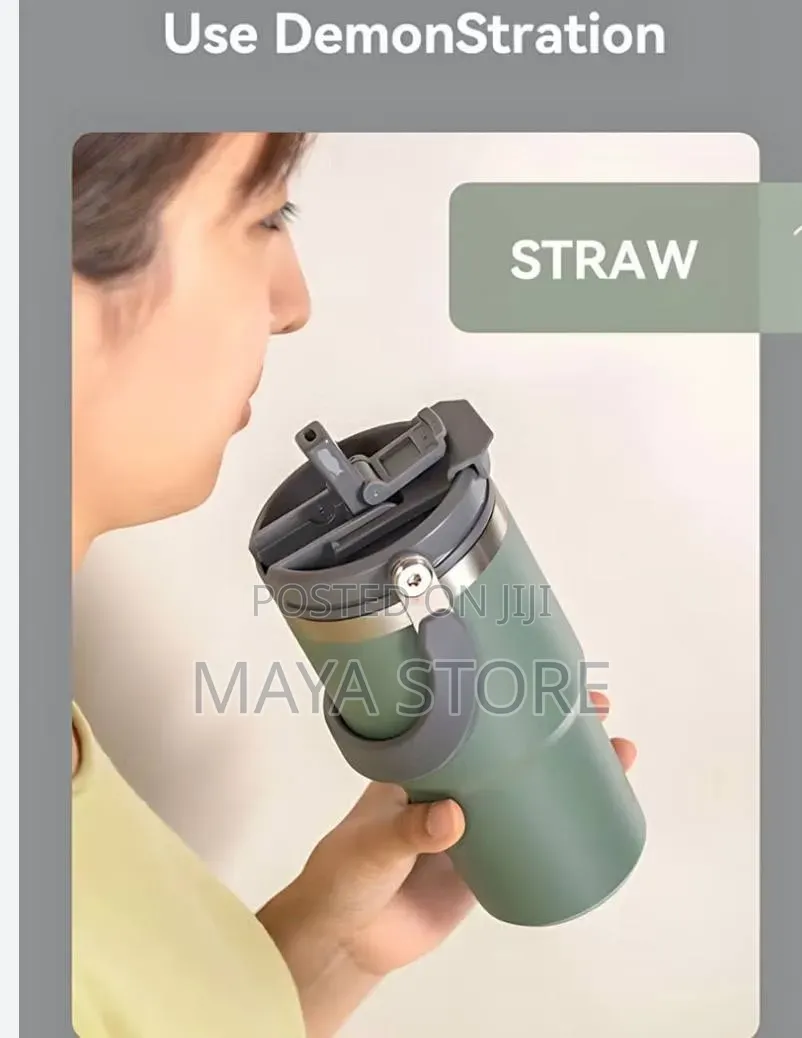 900ml Stainless Steel Double Wall Vacuum Insulated Travel Tumbler