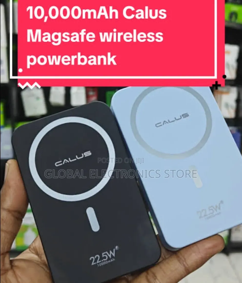ለአየያዝ ምቹ የሆነ Wireless እጅግ ፈጣን 22.5w ፖወር ባንክ (እራሱ ላይ ተጨማሪ Cables ያሉት)