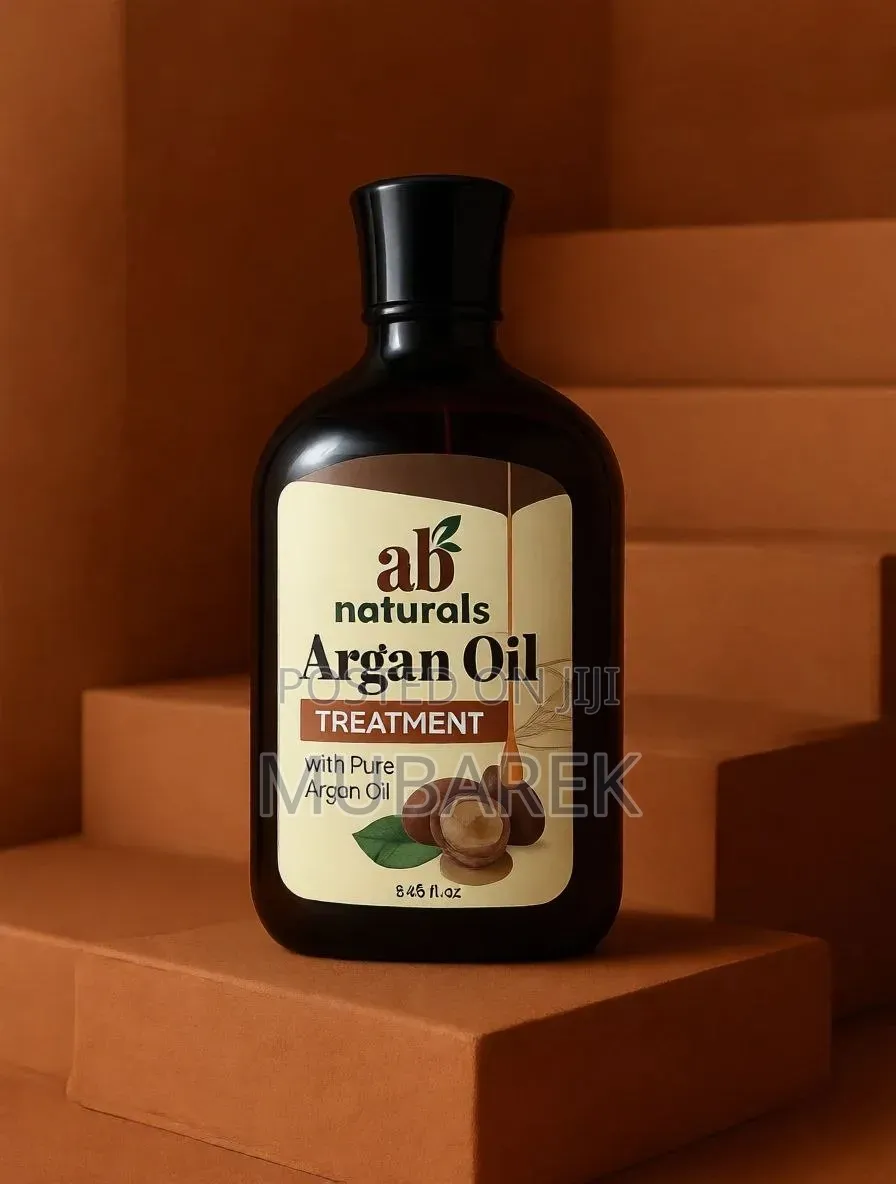 Deep Hydration Brilliant Shine: Pure Argan Oil Hair Treatment