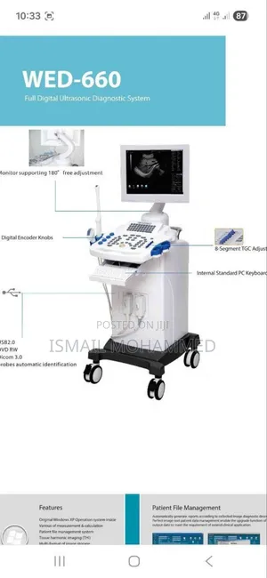 Newly Arrived Celer Doppler Ultrasound Machine