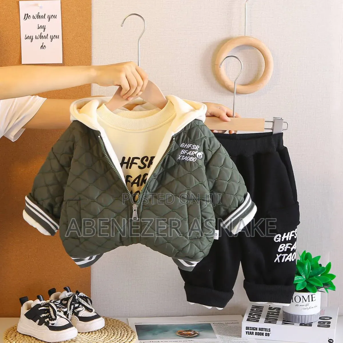 Unisex Winter 3 Piece Set Outfit