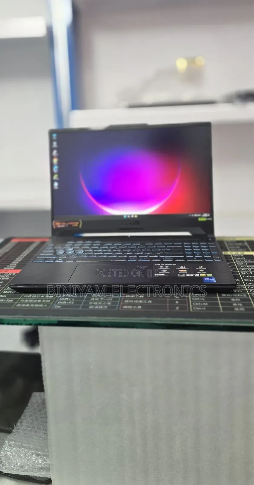 New Laptop Asus TUF Gaming A15 16GB Intel Core i7 SSD 1T