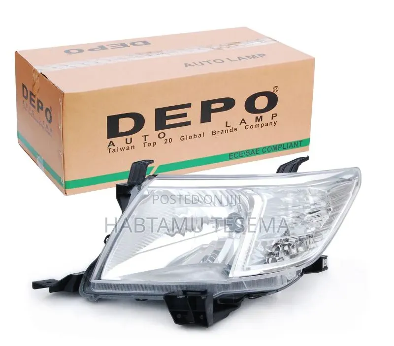 Toyota Hilux D4d Vigo 2012–2015 Depo Head Lamp – Brand New