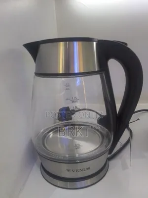 ‎ኦሪጅናል የቪነስ መስተዋት የኤሌክትሪክ ጆግ (Venus Glass Electric Kettle - 1.7l)