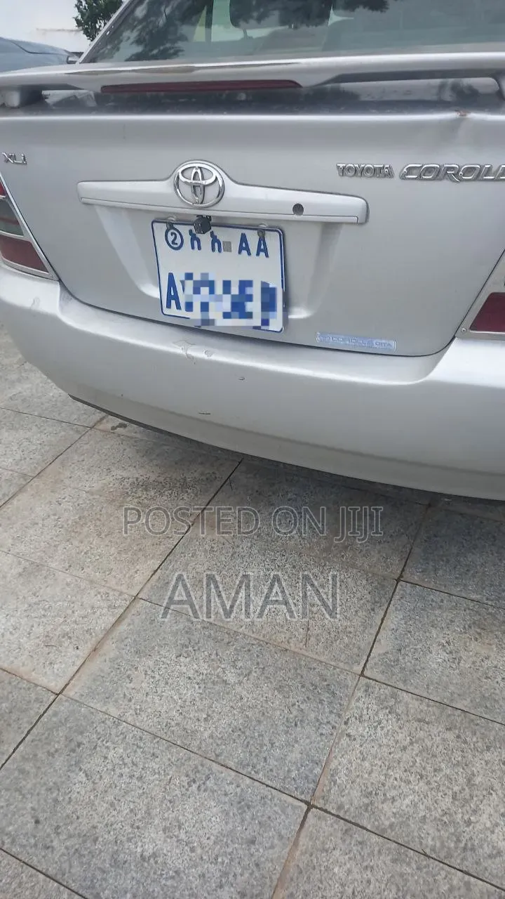 Toyota Corolla 2003 Silver