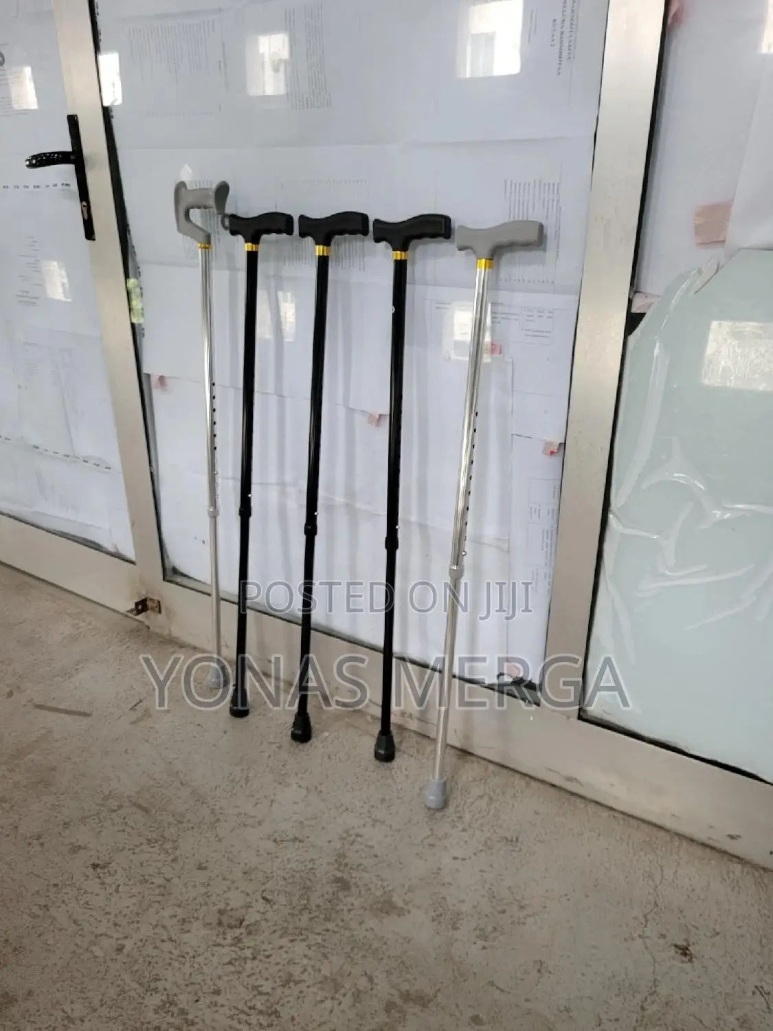 Walking Stick's Height Can Be Adjustedfor Painful or Injured Leg.
