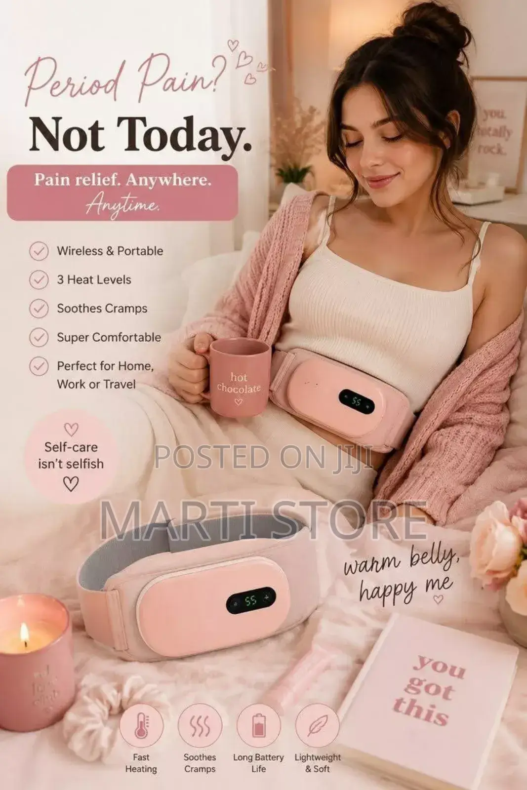 Portable Menstural Heating Pad