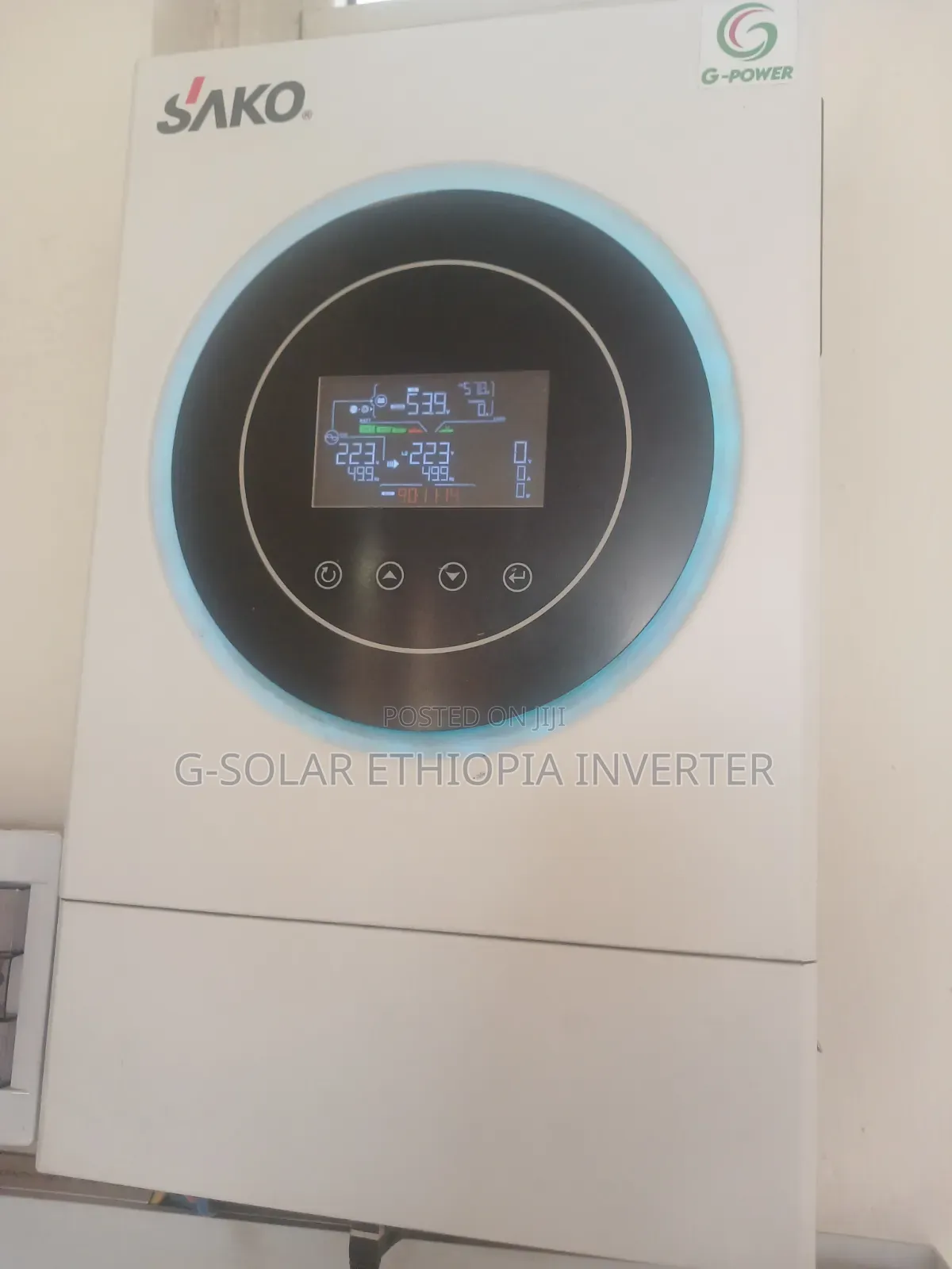 6kw Solar Power System, 6.5kw Inverter, 5.12kwh Battery Ethiopia