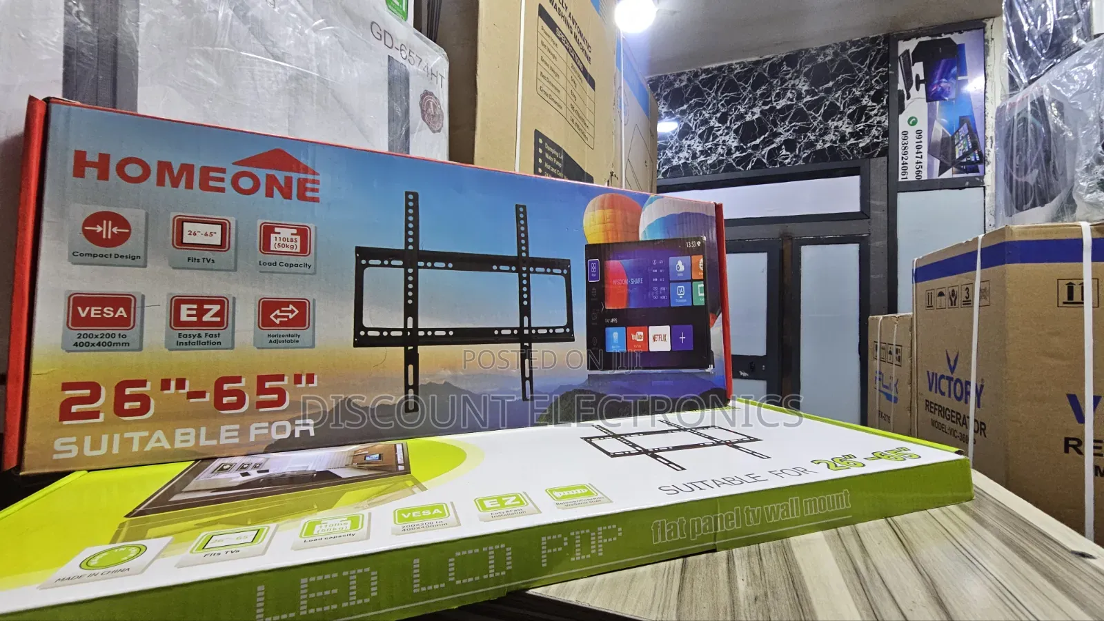 ​Homeone Flat Panel Tv Wall Mount