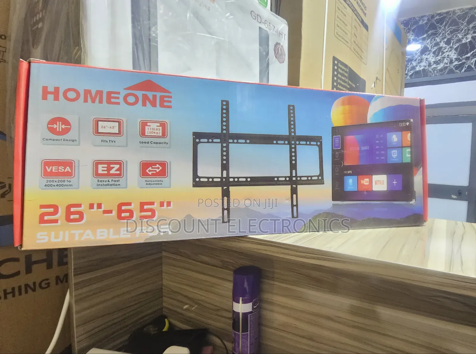 ​Homeone Flat Panel Tv Wall Mount