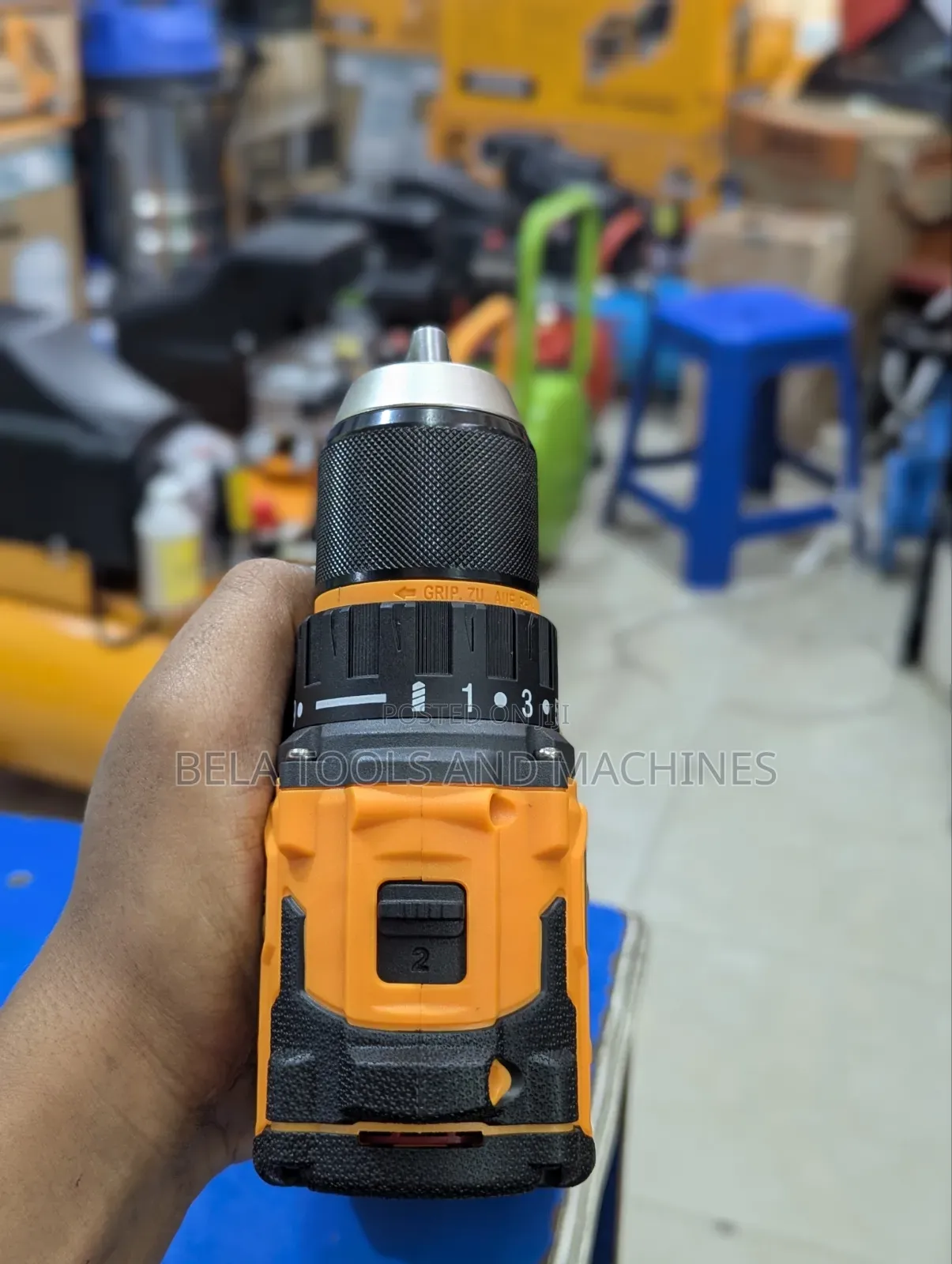 Coofix Chargeable Cordless Drill 20v 4ampir Battery 70n.M