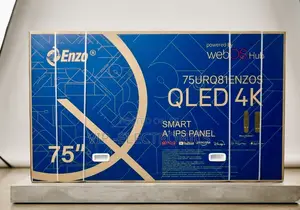 Enzo 75 Inch Tv Qled Smart Tv – Frameless Uhd Webos Smart