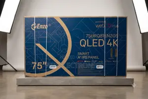 Enzo 75 Inch Tv Qled Smart Tv – Frameless Uhd Webos Smart