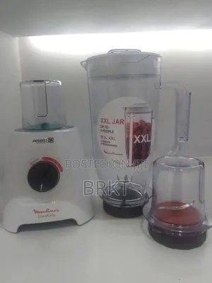 ‎ ኦሪጅናል የሙሊኔክስ ጁስ ማሽንና የቅመም መፍጫ (Moulinex Blendforce XXL - 3 in 1)