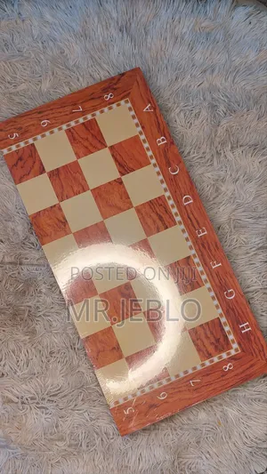 3-in-1 Chess, Checkers Backgammon Board Game | Brand New
