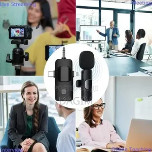 3 in 1 Double Mic Wireless Microphone