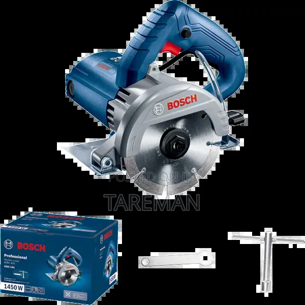 ፡Bosch GDC 141 Professional የማርብል መቁረጫ ማሽን ሲሆን 1450 ዋት ኃይል ያለው ሞተር አለ