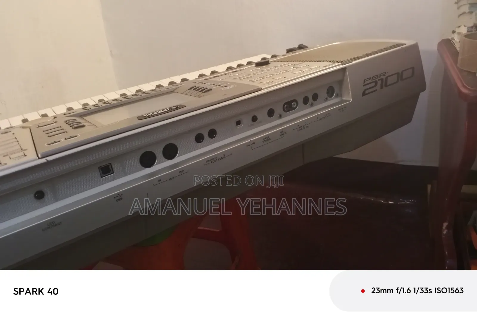 Yamaha PSR 2100 Keyboard Piano