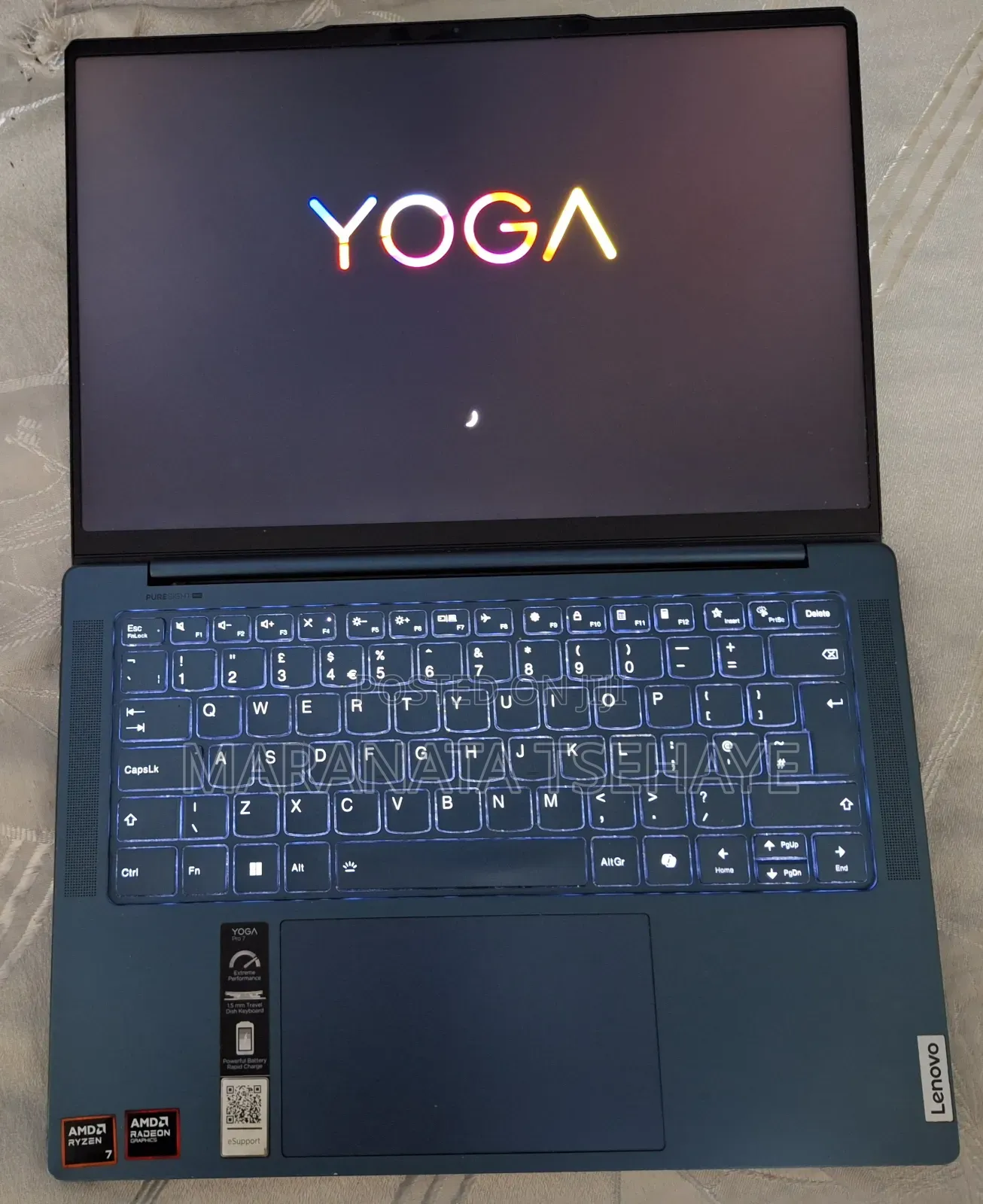 Laptop Lenovo Yoga 7i 16GB AMD Ryzen 7 SSD 512GB