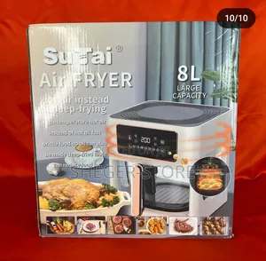 High Quality Plus Durability Sutai Air Fryer Series 8l 1000 W