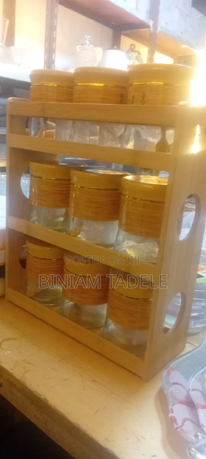 Glass Storage Jar Set