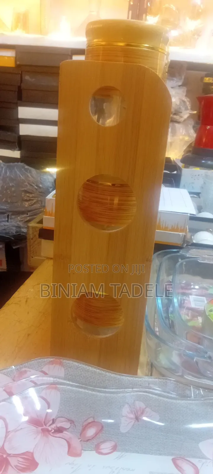 Glass Storage Jar Set