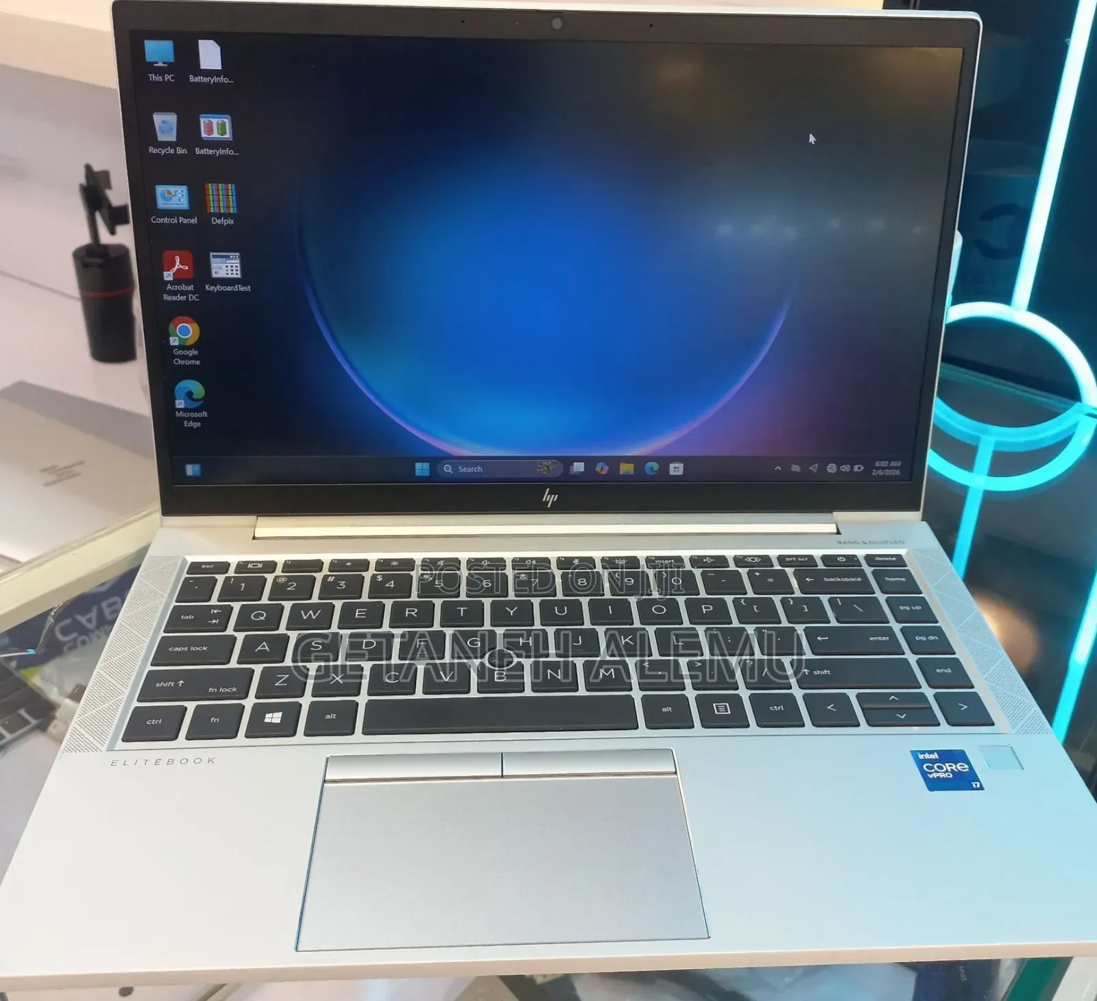 New Laptop HP EliteBook 840 G8 16GB Intel Core i7 SSD 512GB