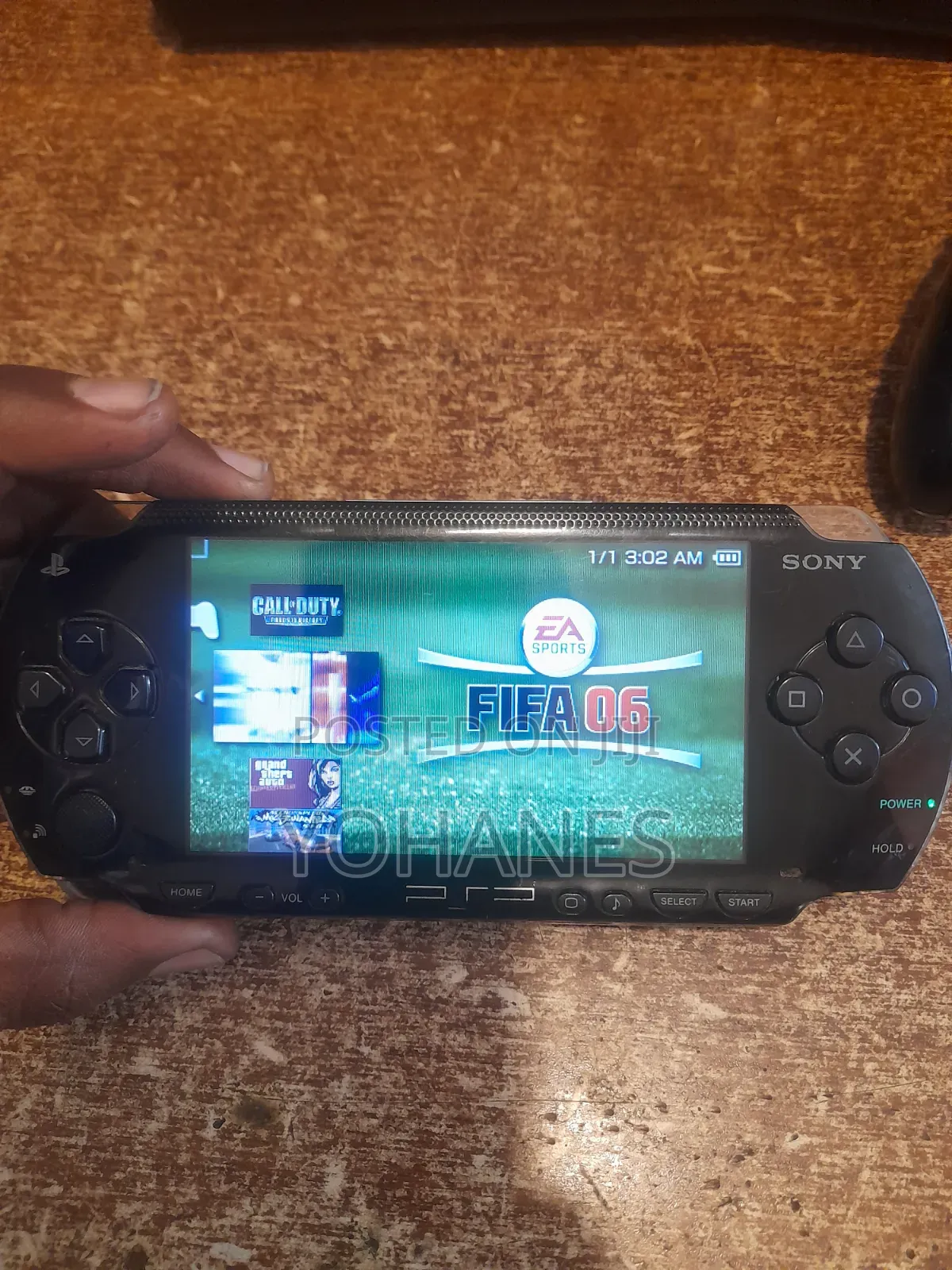 PSP Original With 4 Games and Jaiobreak