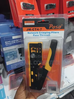 Network Crimping Pliers Pass Through